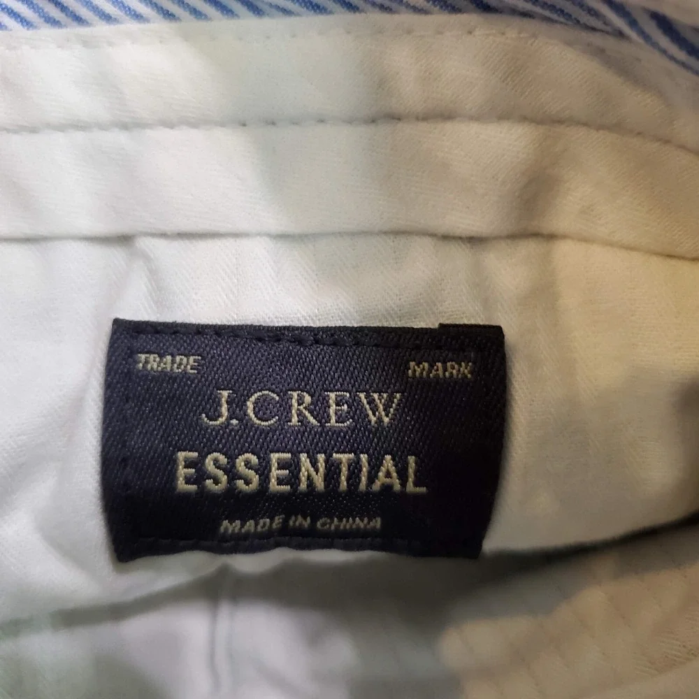 J Crew Men Jeans 31x30 Gray Chino‎ Essential Straight Mid Rise Pockets Casual